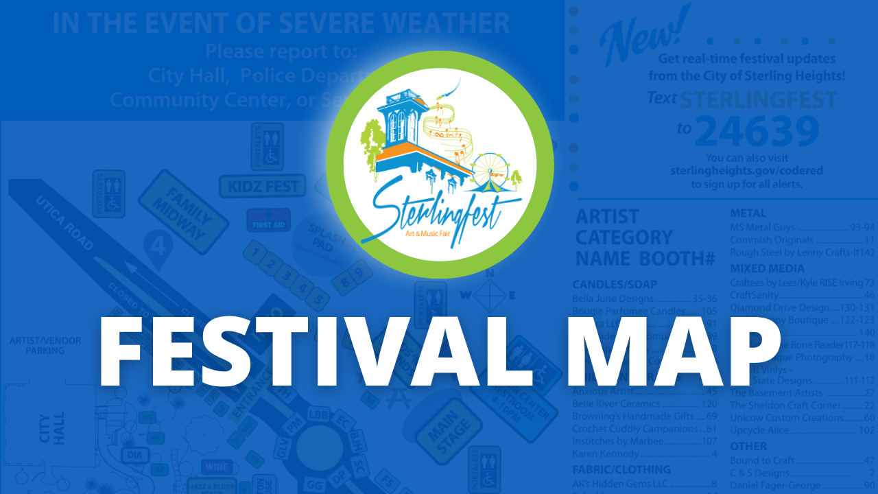 Sterlingfest 2025 Festival Map