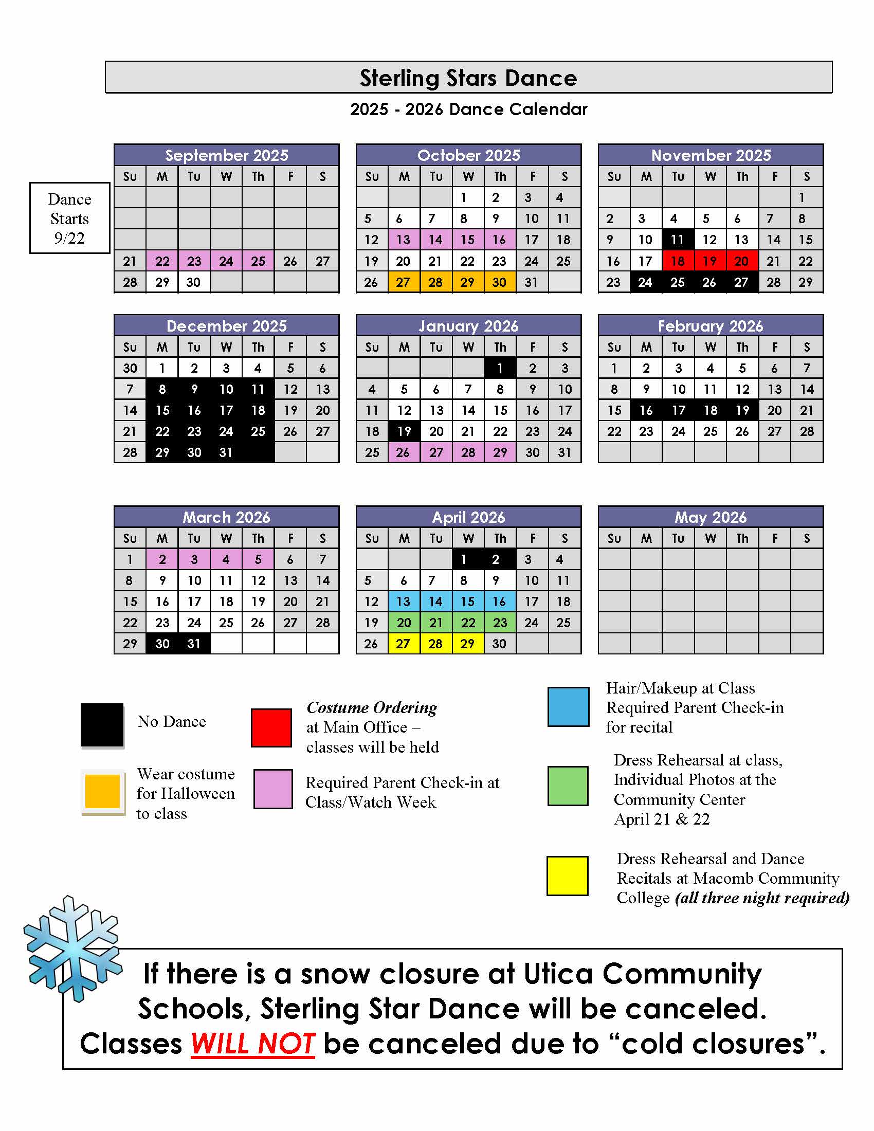 2025_2026ParentDance Schedule