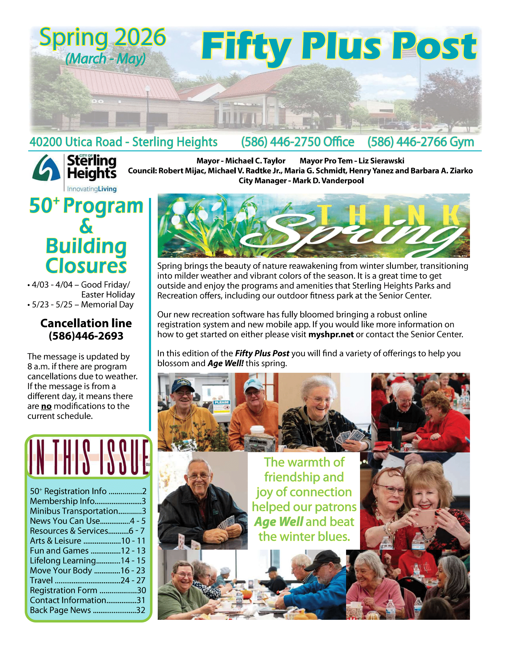 Spring 2026 Fifty Plus Post