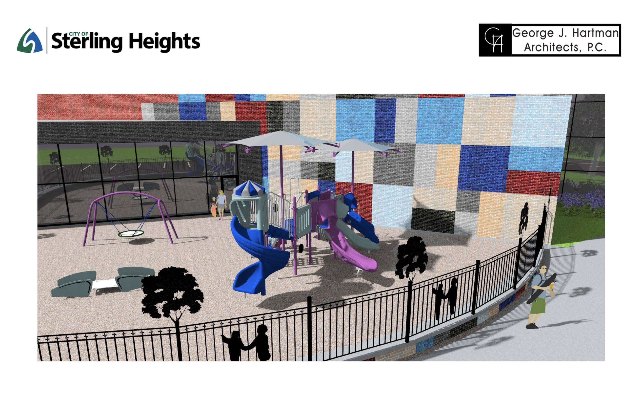 Community Center Outdoor Play Area