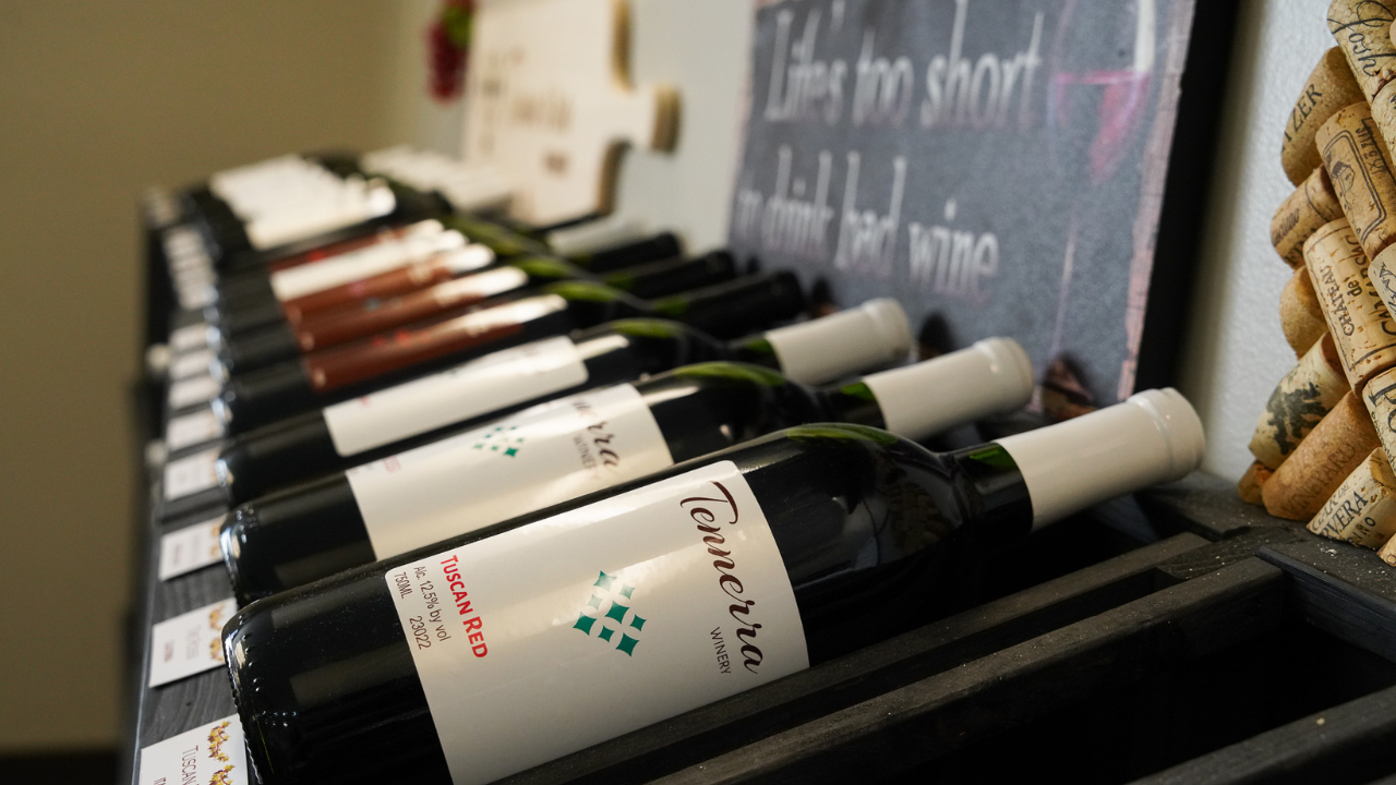 Tennera Wine Bottles