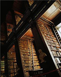 Old Library Bookshelves